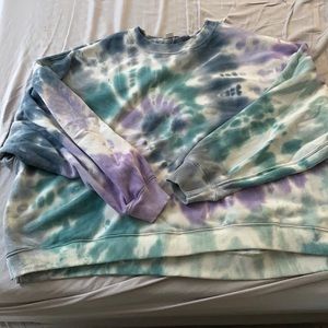 American eagle tie dye